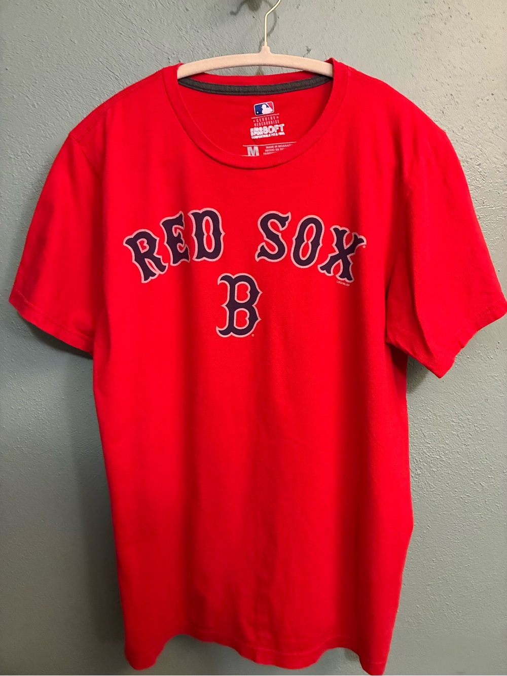 MLB Boston Red Sox Red Short Sleeve Graphic Tee